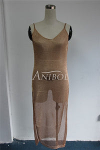 Backless Transparent Coverup