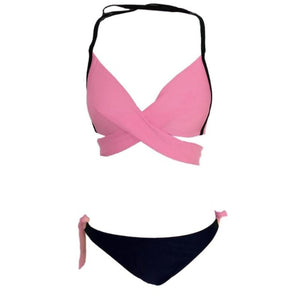 Backless Bikini Set