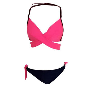 Backless Bikini Set