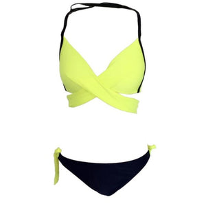 Backless Bikini Set